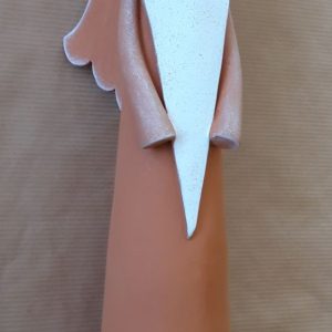 Keramický anjel srdce keramika handmade