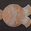 Keramická rybka keramika handmade