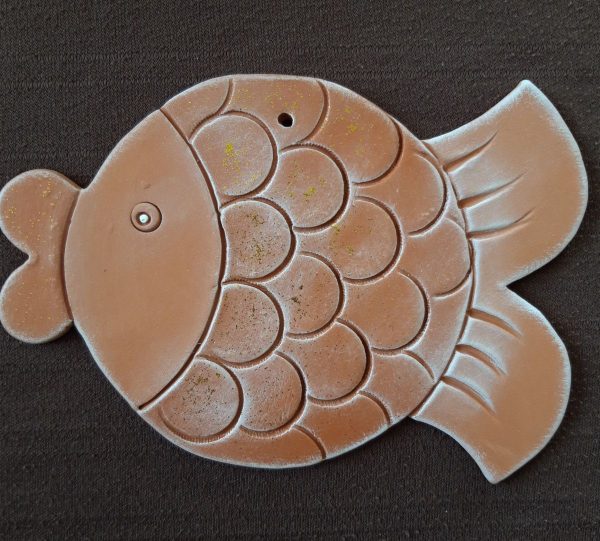 Keramická rybka keramika handmade