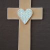Keramický krížik keramika handmade