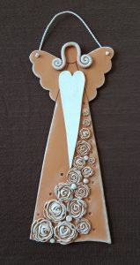 Keramický anjel keramika handmade
