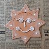 Keramické slnko keramika handmade