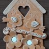 Keramická handmade vtáčia búdka