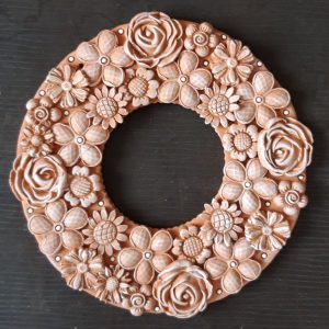 Keramický venček handmade keramika